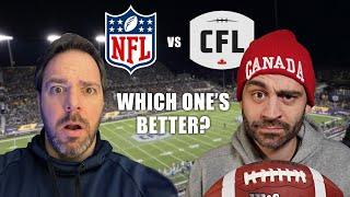 American Reacts to CANADIAN FOOTBALL...shocked by differences (NFL vs. CFL)