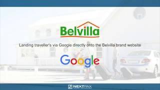 Landing traveller's via Google directly onto the Belvilla (an OYO company) brand website.