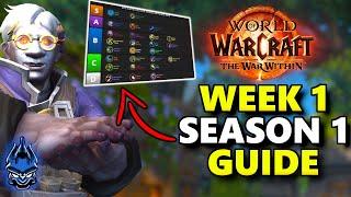 The BEST Ways To Gear Out Week 1, Tank/DPS/Heals Tier Lists & MORE World of Warcraft NEWS