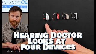 How Hearing Aids Look - Phonak Infinio Sphere, Resound Vivia, Oticon Intent, Widex Smartric