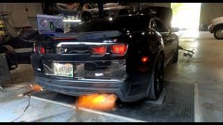 Shooting Flames- ZL1 Camaro Dyno