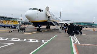 My Flight Experience from London Stansted to Naples Italy on Ryanair Airlines 