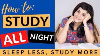 How To Avoid Sleep While Studying Whole Night | Perfect Study Routine | ChetChat Study Tips