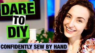 Before You Start Sewing...WATCH THIS! 7 ESSENTIAL SKILLS | Sewing By Hand for Beginners