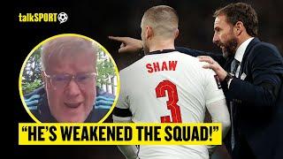 Adrian Durham CALLS OUT Southgate For Bringing An Injured Luke Shaw DESPITE Having Ben Chilwell! 