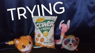 Trying Leslie's Clover Chips