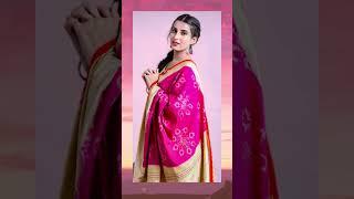 Ereena Eri Silk Ikat Sarees - Pink Passion #sareelove #shorts #ikat