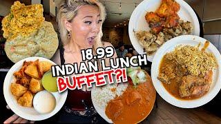 $18.99 LUNCH BUFFET?! at Masala Bae in Tustin, CA!! #RainaisCrazy