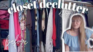 WARDROBE Declutter | MINIMALISM | Major clothing declutter after a life change