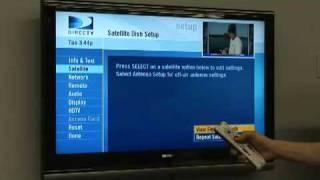 DIRECTV CHECKING SATELLITE SIGNAL LEVEL (TROUBLESHOOTING)