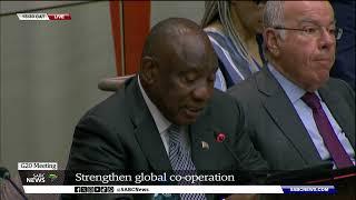 G20 Meeting | Ramaphosa urges inclusive UN, stresses global cooperation at G20