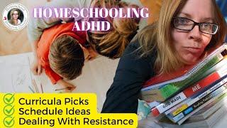 BEST TOP ADHD Homeschool Curriculum Picks 2024 2025 Science, Math, Language Arts, History Grade 1, 2