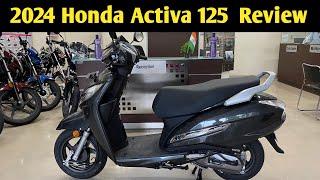 2024 Honda Activa 125 E20 Model Details Review | On Road Price | Mileage| New Features