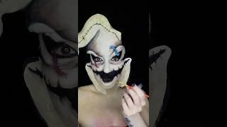 Oogie boogie makeup  #makeupshorts #oogieboogie #timburton #makeuptutorial #shorts