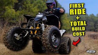 WIDE OPEN Yamaha Blaster $100 Top End Test + Budget Breakdown