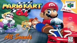 Mario Kart 64 • All Sounds @SoundMeFreely