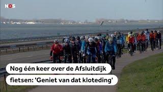 RENOVATIE: Zij fietsen nog één keer over de Afsluitdijk