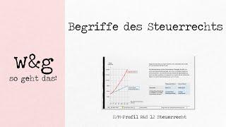 R&S 12 Steuerrecht - #1 Begriffe