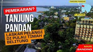 Kota Tanjung Pandan, Pemekaran Kota di Pulau Belitung Kota Terbesar ke 2 di Provinsi Bangka Belitung