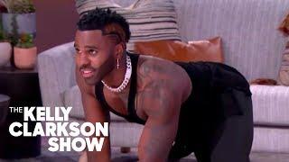 Jason Derulo Gives Cat Acting Lessons To Nicole Byer And Kelly Clarkson