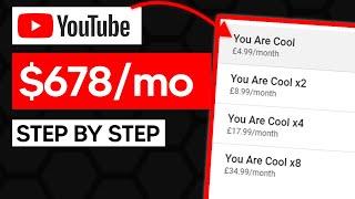 How To Set Up Youtube Memberships Step By Step (Make Money With Memberships)