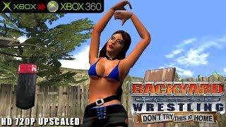 Backyard Wrestling: Don't Try This at Home - Gameplay Xbox HD 720P (Xbox to Xbox 360)