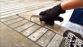 Teak Decking Systems Reefing Hook (Caulk seam remover)