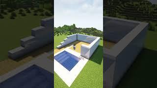 Minecraft Best Modern House #shorts