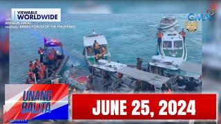 Unang Balita sa Unang Hirit: June 25, 2024 [HD]