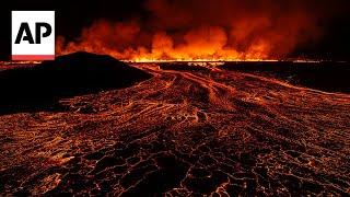 Iceland volcano on Reykjanes Peninsula erupts for 7th time in a year