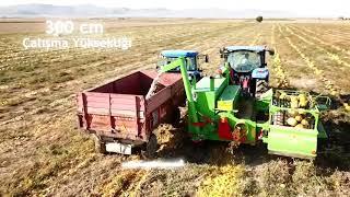 TAM OTOMATİK KABAK HASAT MAKİNESİ. Pumpkin seed harvesting