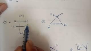 Identifications of prochiral carbon homotopic enantiotopic diastereotopic hydrogen explanation tamil