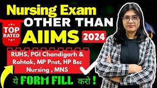 Top Nursing Exam Other than AIIMS