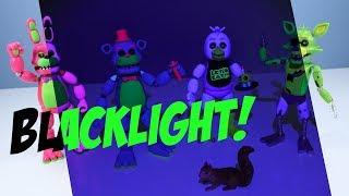 Five Nights at Freddy's Blacklight Action Figures Funko Toy Review