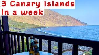 We visited Fuenteventura, El Hierro and Gran Canaria, three Wonderful Canary Islands