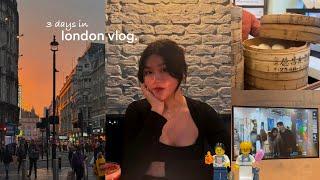 london vlog  | first day, china town, eating too much, lego mini figure, best steak