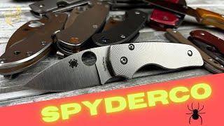 My ENTIRE Spyderco Collection!!