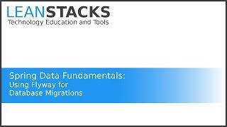 Using Flyway with Spring Boot for Database Migrations