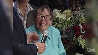 Phyllis Lyon celebrates her marriage to Del Martin Marriage in 2008