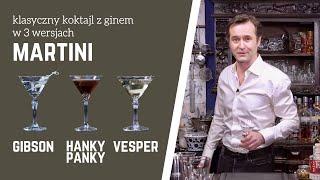 Jak zrobić Martini - Gibson, Vesper, Hanky Panky | Klasyczne drinki z ginem