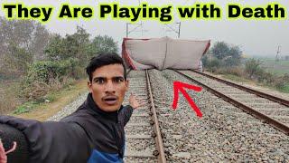 Why Did The Indian Farmers Do This  || Block the Railway Main Track
