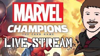 Live-streaming Marvel Champions
