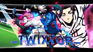 Rin vs Sae (Blue Lock S2 Episode 8) Twixtor Clips 4K + CC