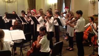 Amati Chamber Orchestra performs Jingle Bells