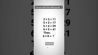 logical maths.maths puzzle  #logicalmathstrick #mathspuzzle