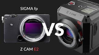 SIGMA fp Full Frame vs  Z CAM E2 Professional 4K Cinema Camera | Cine Comparison