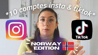 10 COMPTES INSTA ET TIKTOK À SUIVRE | si tu t'intéresse à la norvège