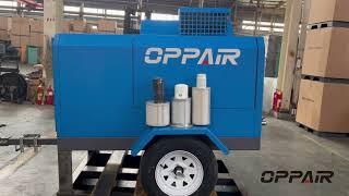 OPPAIR OPM-55-8 Diesel mobile compressor