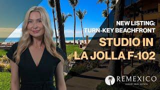 ️ La Jolla Turn-Key Beachfront Studio for Sale in Los Cabos