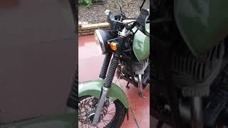 jawa 350 model 640 military edition with electric start